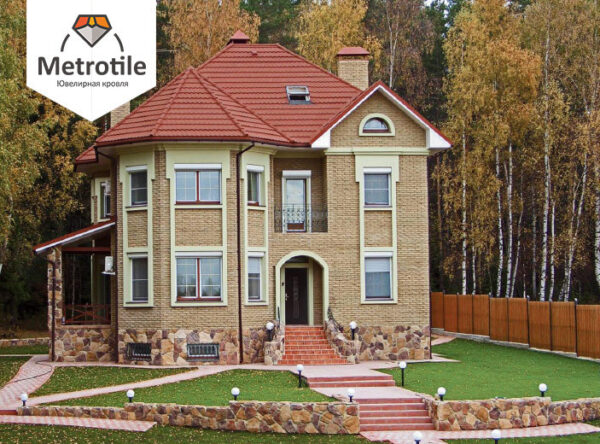 Композитная черепица Metrotile (Метротайл) Red — изображение 7