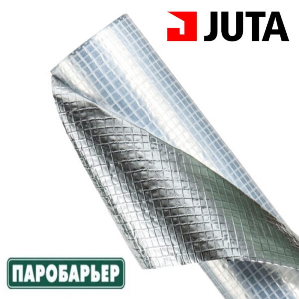 Паробарьер - R110 Juta фольгированный (1,5 М Х 50 М) рулон 75 кв.м — изображение 4