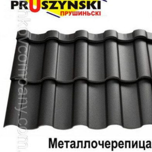 Arad Smart модульная черепица 0,5 мм (0,756 м2 ) PEMA RAL 8019 — изображение 8