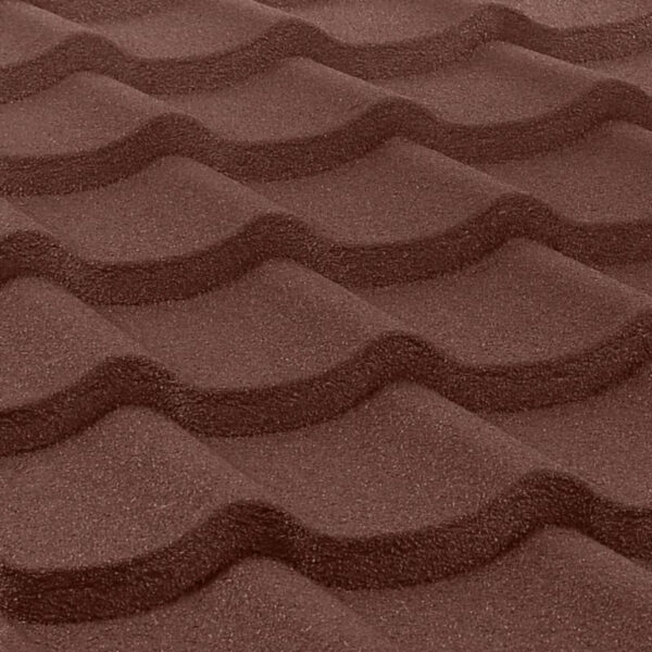 Композитная черепица QueenTile Standard Brown 3-тайловый — изображение 8
