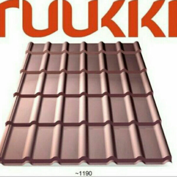 Металлочерепица 0.45 мм - Ruukki DECORREY Grand™RR 29 — изображение 2