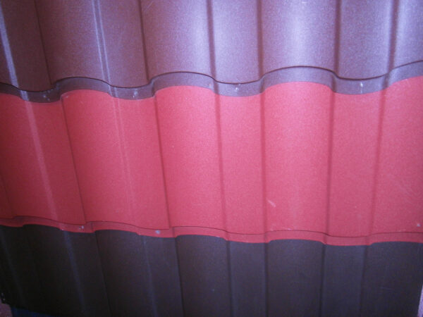 Металлочерепица Trevizo Thermasteel 0,5 / matt 9005 / ArcelorMittal / — изображение 9