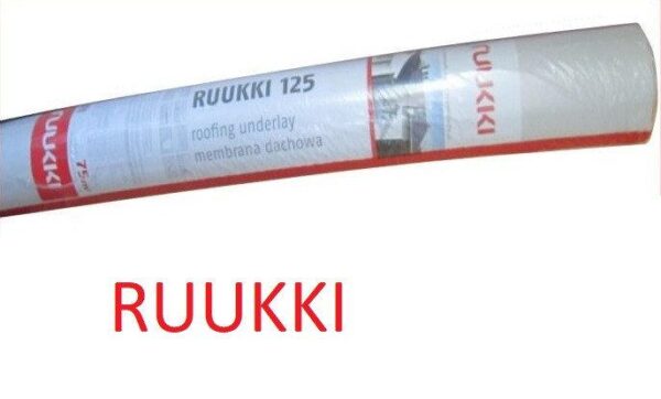 Супердиффузионная мембрана RUUKKI 125 плотность (1,5м х 50м ) — изображение 3
