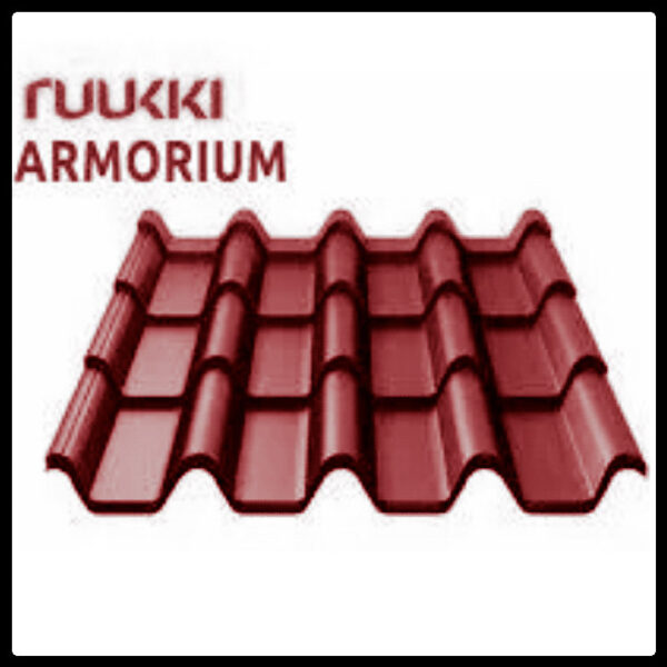 Финская Металлочерепица Ruukki Armorium | RR 11 | 0.5 мм | Pural Matt ВТ | 50 plus | — изображение 2
