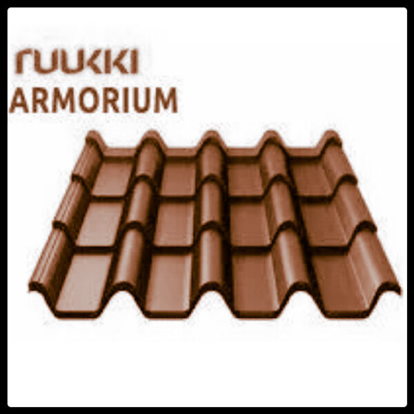 Металлочерепица Armorium "RUUKKI" ™ | RR 750 | Pural Matt | — изображение 2