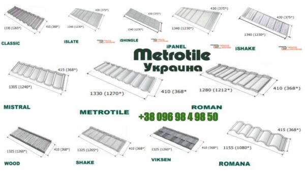 Композитная черепица Metrotile iShingle – Iron Bark — изображение 8