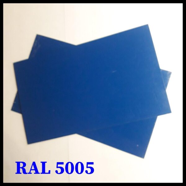 Листовая сталь Metipol 0,45 мм Полимер RAL RAL 5005 — изображение 3