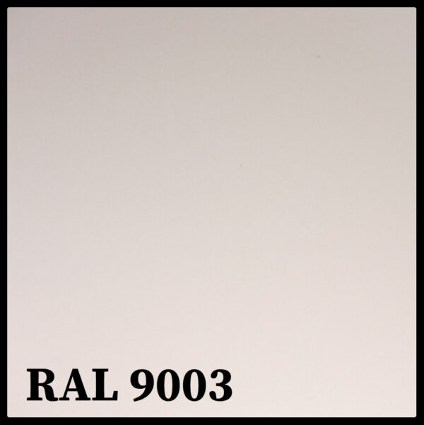 RAL 9003 | Гладкий лист с полимерным покрытием | 0,45 мм | — изображение 5