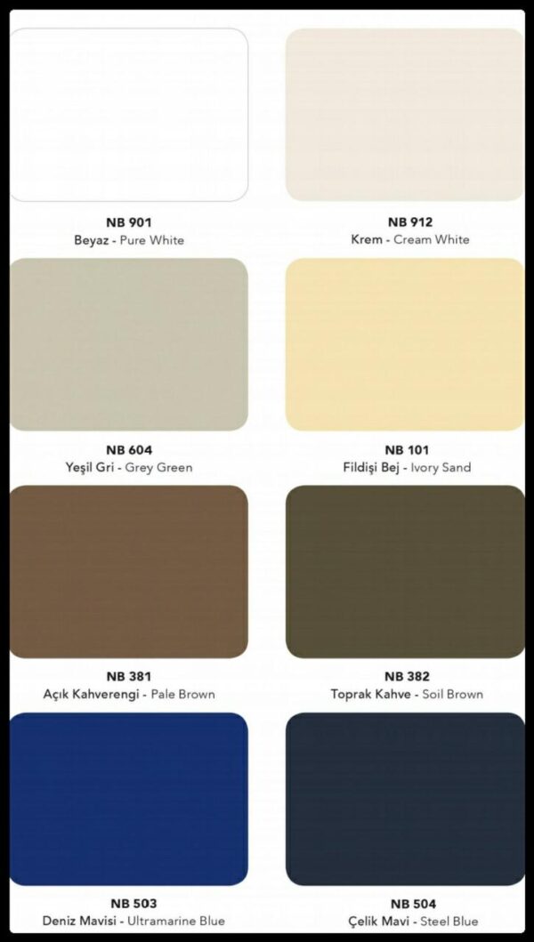 АКП NATURALBOND 4 mm Г-1 NB 604 Grey green — изображение 3