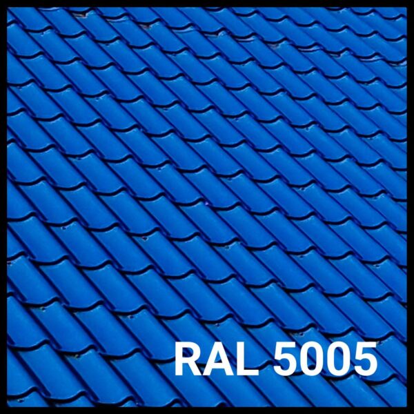 Металлочерепица Модена RAL 5005 — изображение 5