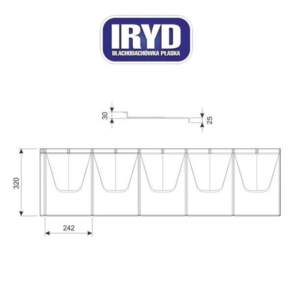 IRYD — Модульная плоская черепица (Purmat) — изображение 4