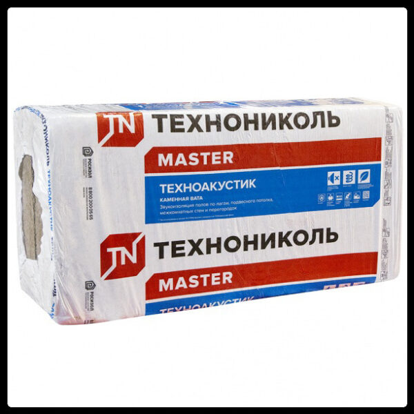 ≡ Техноакустик 100 мм (1200х600) 2.88м2/упк ≡ Базальтовая шумоизоляция — изображение 10