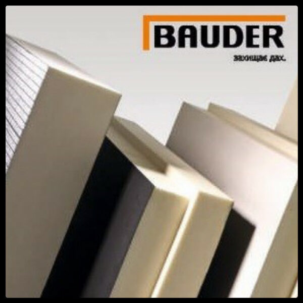 Теплоизоляция Bauder PIR FA 80 мм (Фольгированная ПИР плита) — изображение 5