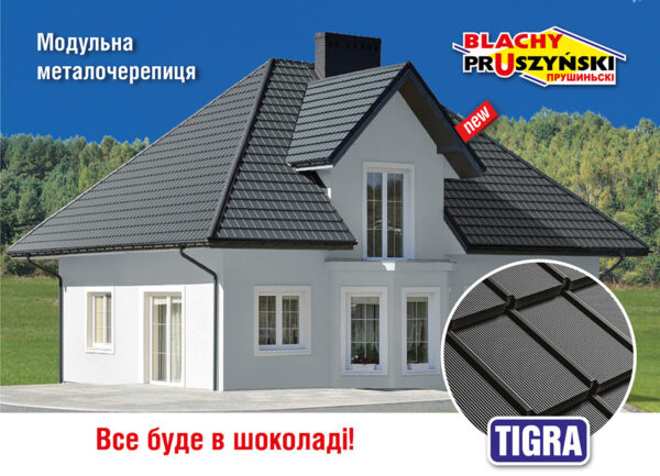Модульная черепица — TIGRA (0.803 м.кв) РЕМА RAL 9005 — изображение 8