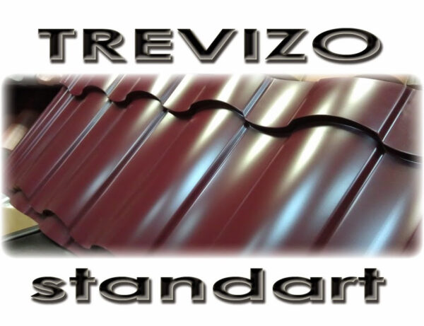 Металлочерепица Trevizo Thermasteel 0,5 / matt 9005 / ArcelorMittal / — изображение 5