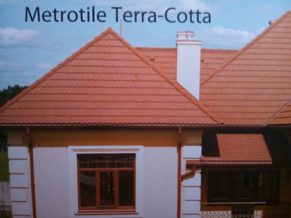 Metrotile viksen красно-желтый. — изображение 4