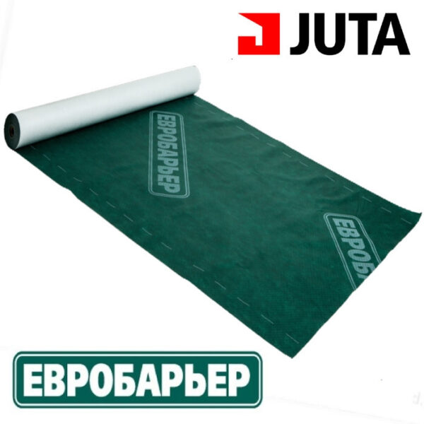 Juta-115 Супердиффузионная мембрана Евро барьер (рулон 75 м.кв.) — изображение 3