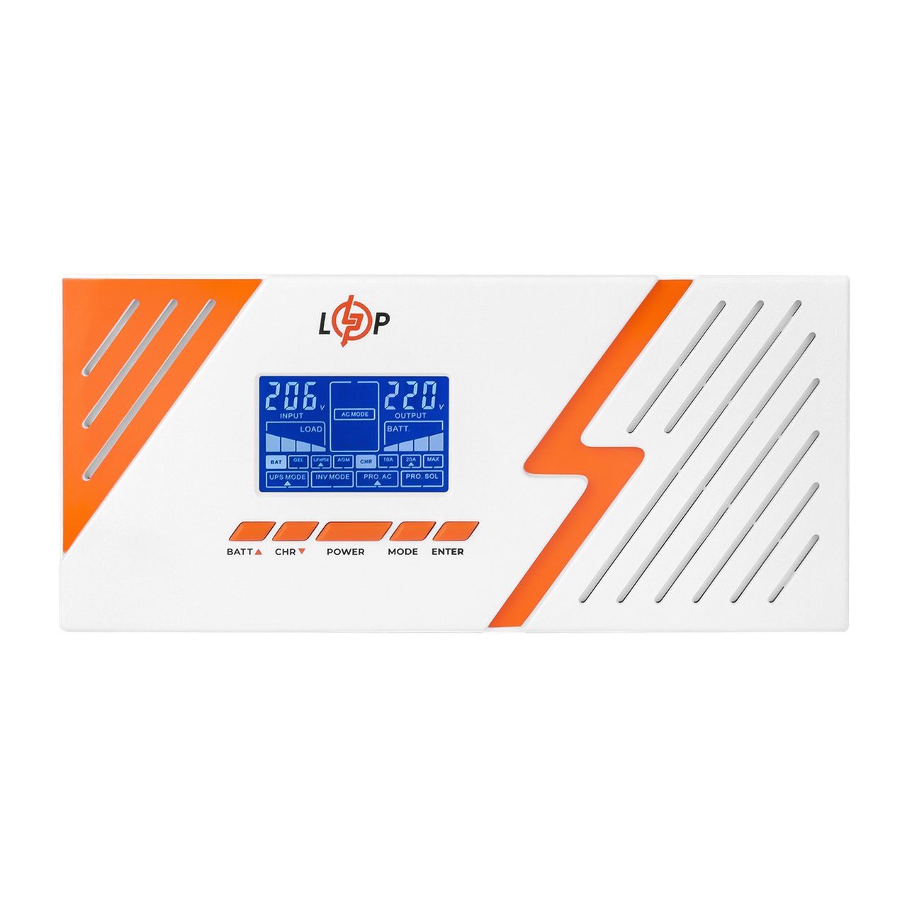 Комплект резервного живлення LP (LogicPower) ДБЖ + мультигелева батарея (UPS B1500 + АКБ MG 1200Wh) — изображение 2