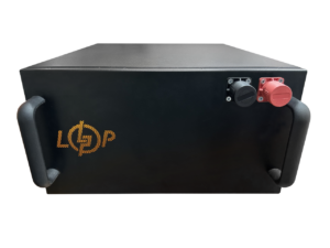 Акумулятор LP LiFePO4 51,2V - 100 Ah (5120Wh) (BMS 200A/100А) метал RM