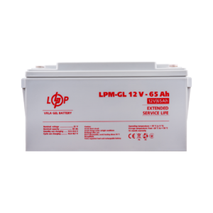 Акумулятор гелевий LPM-GL 12V - 65 Ah