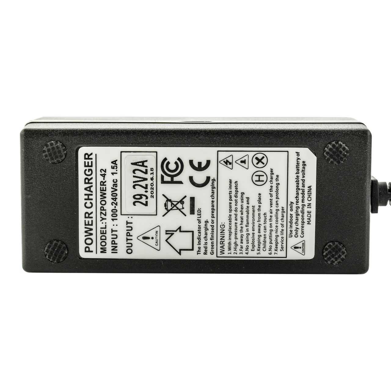 Зарядний пристрій для акумуляторів LiFePO4 24V (29.2V)-2A-48W — изображение 3