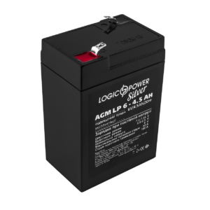 Акумулятор AGM LP 6V - 4.5 Ah Silver