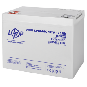 Акумулятор мультигелевий LPM-MG 12V - 75 Ah