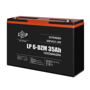Тяговий свинцево-кислотний AGM акумулятор LP 6-DZM-35 Ah