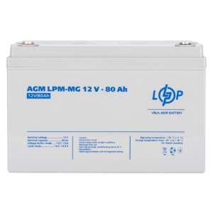 Акумулятор мультигелевий LPM-MG 12V - 80 Ah