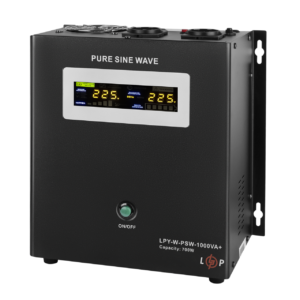 ДБЖ LogicPower з правильною синусоїдою 12 V LPY-W-PSW-1000VA+ (700 Вт) 10A/20A