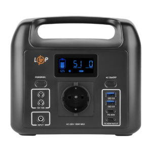 Багатофункціональна портативна зарядна станція LP CHARGER 160 (160W, 204Wh)