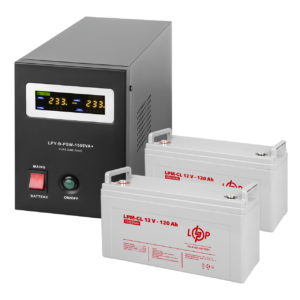 Комплект резервного живлення LP (LogicPower) ДБЖ + гелева батарея (UPS B1500 + АКБ GL 2880W)