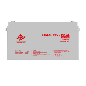 Акумулятор гелевий LPM-GL 12V - 150 Ah