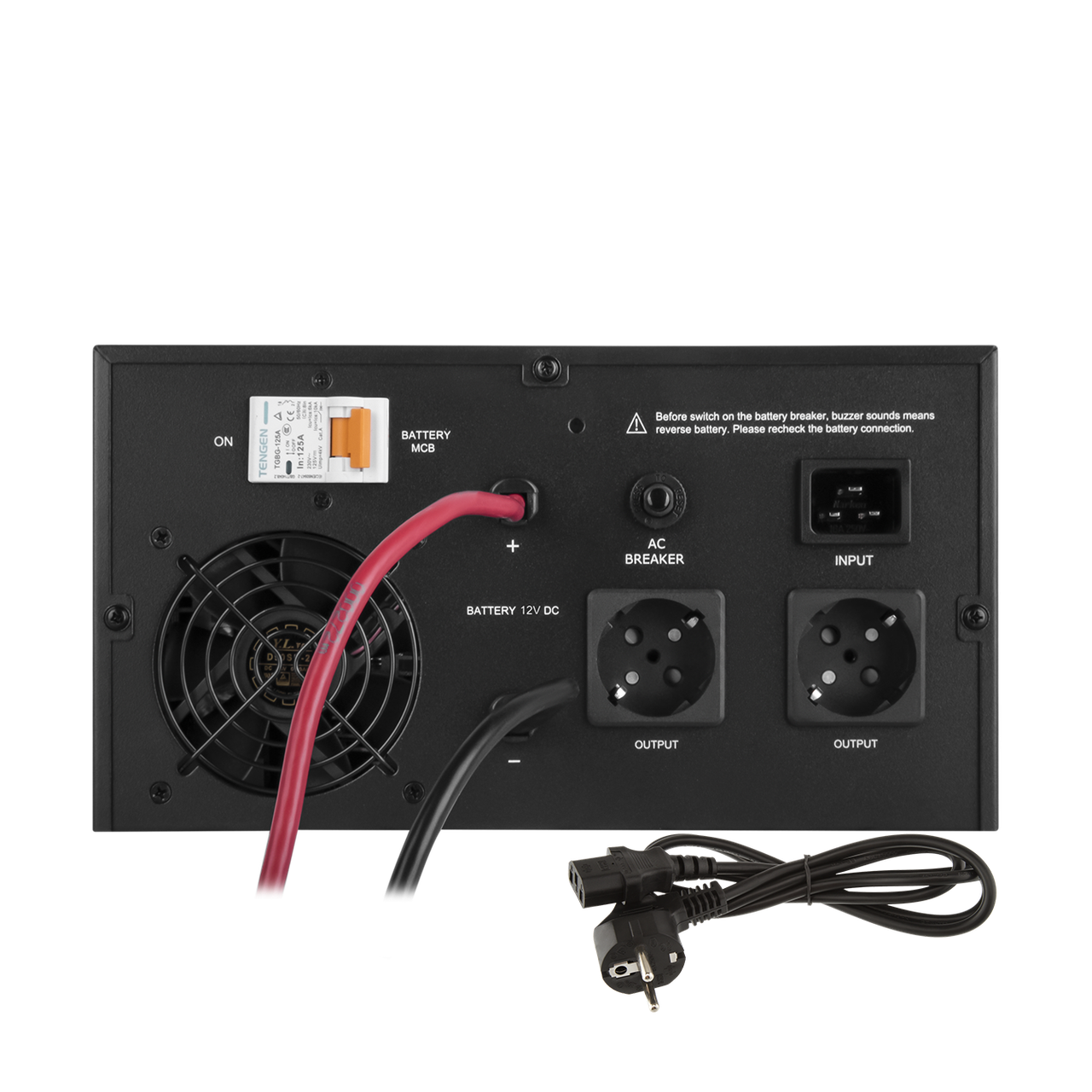 ДБЖ із правильною синусоїдою 12V LPE-B-PSW-1500VA+ (1000 Вт) 1-40A — изображение 4