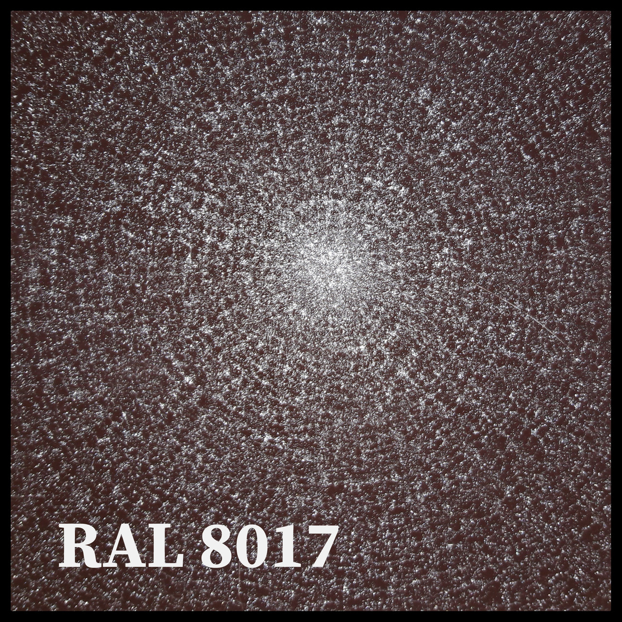 Лист оцинкованный 0,45 мм Китай RAL 8017 Коричневый Матовый.