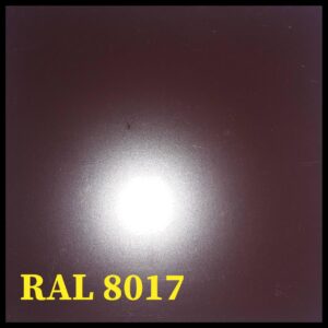 Лист оцинкований 0,45 мм ae RAL 8017 - Коричневий CHINA