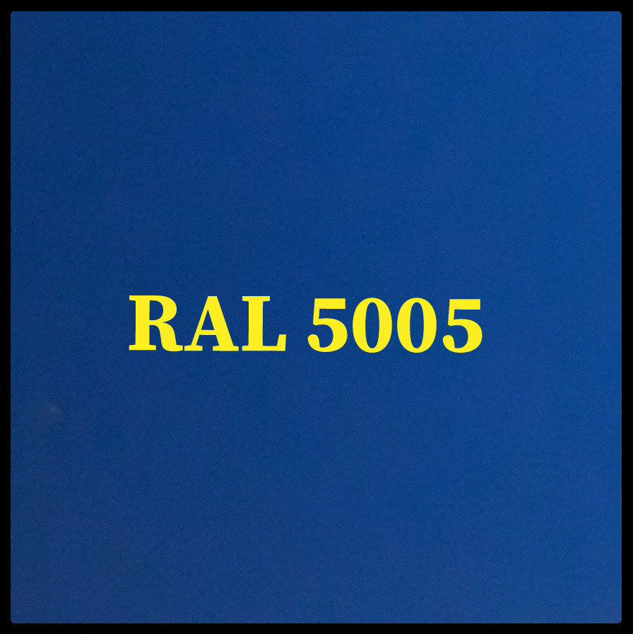 Гладкий лист 0,7 мм | RAL | MittalSteel | Zn 225 | 5005 - Синий