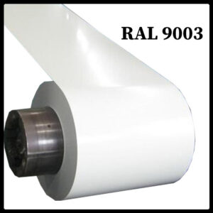 Сталь 0,5 мм листова PE  ⁇  MittalSteel (Польща) RAL 9003