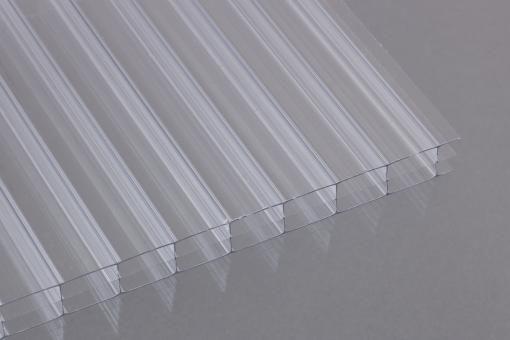 Сотовый поликарбонат 8 мм / 4 стенный / BauGlas ST Longlife 1UV прозрачный Стандарт (Сербия) - Зображення 2