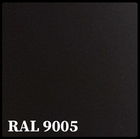 Сталь 0,5 мм листовая PE | MittalSteel (Польша) RAL 9005 - Зображення 3