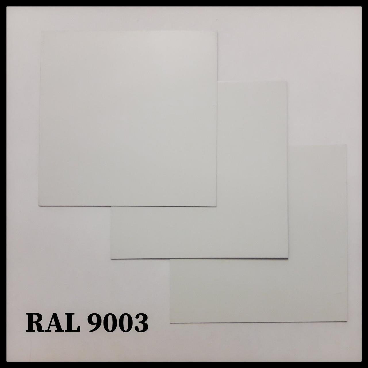 Гладкий лист POLYSTEEL - 0,45 мм / 1250 мм / PE / RAL 9003 снежно белый - Зображення 7
