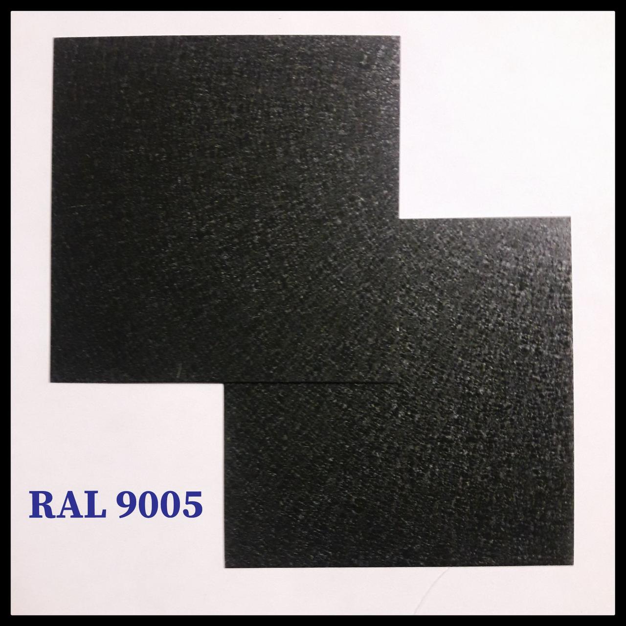 Гладкий лист POLYSTEEL - 0,45 мм / 1250 мм / PEMA / RAL 9005 черный - Зображення 5
