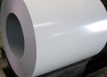 Гладкий лист POLYSTEEL - 0,45 мм / 1250 мм / PE / RAL 9003 снежно белый - Зображення 4