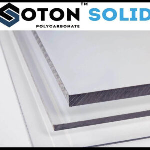 Монолитный поликарбонат - Soton SOLID | 2 мм | прозрачный |