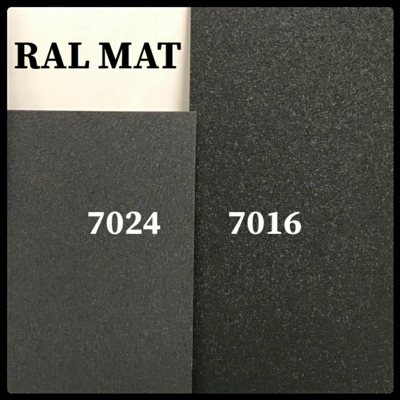 Гладкий лист POLYSTEEL - 0,45 мм / 1250 мм / PEMA / RAL 7016 Антрацит - Зображення 4