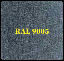 Гладкий лист POLYSTEEL - 0,45 мм / 1250 мм / PEMA / RAL 9005 черный