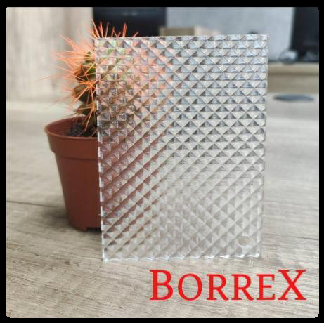 Монолитный поликарбонат - "BORREX" PRIZM ШАГРЕНЬ 2 ММ - Зображення 3