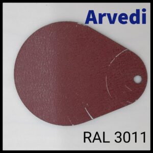 Рулонная сталь Arvedi Италия 0,45 мм RAL 3011 – гладкий лист с полимерным покрытием