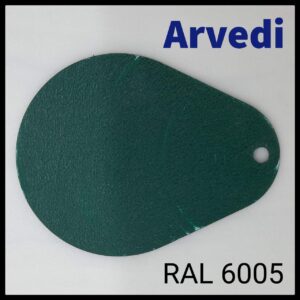 Рулонная сталь Arvedi Италия 0,45 мм RAL 6005 – гладкий лист с полимерным покрытием