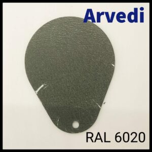 Рулонная сталь Arvedi Италия 0,45 мм RAL 6020 – гладкий лист с полимерным покрытием